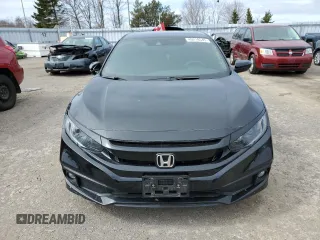 2021 Honda Civic Sport with VIN 2HGFC2F81MH006628, listed as a Copart auction lot 49218545 with Not Provided miles and Clean Title. Bid and sale history available at DreamBid. Image 5.