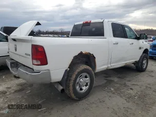2010 Dodge Ram 2500 SLT with VIN 3D7UT2CL7AG179893, listed as a Copart auction lot 47190835 with 225,648 mi miles and Salvage Title. Bid and sale history available at carsss.com. Image 3.