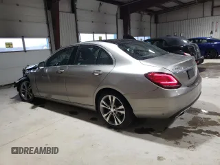 2019 Mercedes-Benz C 300 with VIN 55SWF8EB9KU303749, listed as a Copart auction lot 47568325 with Not provided miles and Salvage title. Bid and sale history available at DreamBid. Image 2.