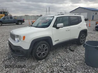 2015 Jeep Renegade Limited with VIN ZACCJADT7FPC13275, listed as a Copart auction lot 46494415 with 159,211 mi miles and Clean Title. Bid and sale history available at DreamBid. Image 1.
