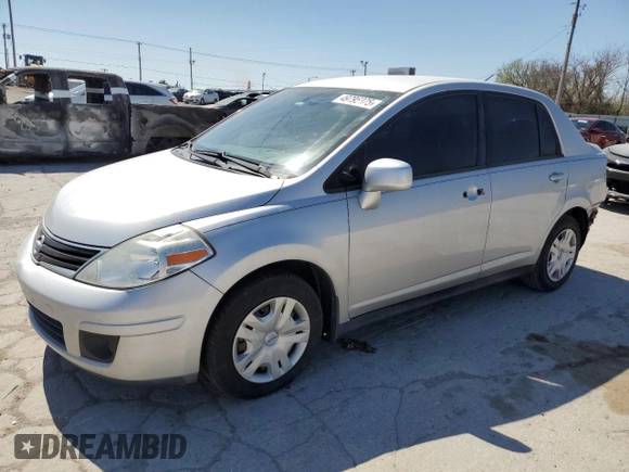 2011 Nissan Versa 1.8 S with VIN 3N1BC1AP0BL391760, listed as a Copart auction lot 49795375 with 148,797 mi miles and Salvage Title. Bid and sale history available at carsss.com. Image 1.