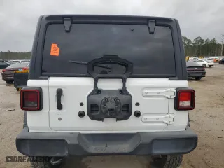 2020 Jeep Wrangler Unlimited Sport S with VIN 1C4HJXDN1LW183246, listed as a Copart auction lot 47757785 with 100,746 mi miles and Salvage Title. Bid and sale history available at carsss.com. Image 6.