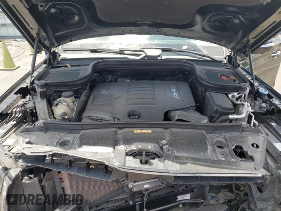 2021 Mercedes-Benz GLE 53 AMG with VIN 4JGFD6BB7MA361155, listed as a Copart auction lot 56312045 with 56,872 mi miles and Non repairable. Bid and sale history available at DreamBid. Image 12.