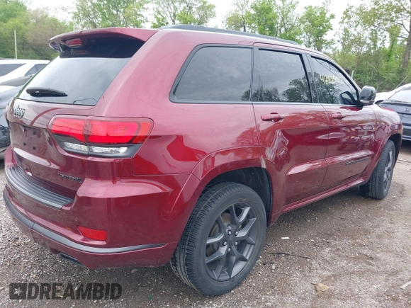 2020 Jeep Grand Cherokee Limited X z VIN 1C4RJFBG1LC144077, wystawiony jako IAAI lot #42119007 z przebiegiem 54 005 mil mil oraz . Historia ofert i sprzedaży dostępna na DreamBid. Obrazek 4.
