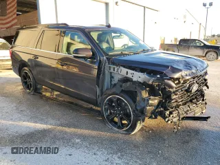 2023 Ford Expedition Max Limited with VIN 1FMJK1K85PEA36833, listed as a Copart auction lot 81545464 with 27,068 mi miles and Salvage Title. Bid and sale history available at DreamBid. Image 4.