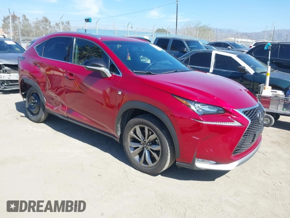 2015 Lexus NX 200t with VIN JTJYARBZ3F2000634, listed as a IAAI auction lot 41658026 with 94,604 mi miles and . Bid and sale history available at DreamBid. Image 1.