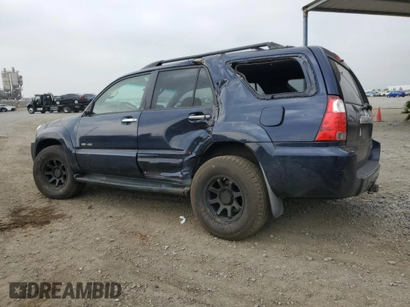 2008 Toyota 4Runner SR5 with VIN JTEBU14R08K017002, listed as a Copart auction lot 58016115 with 197,157 mi miles and Salvage title. Bid and sale history available at DreamBid. Image 2.