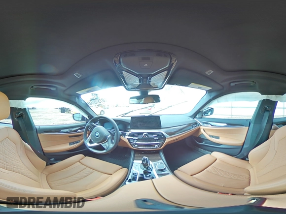 2023 BMW 5 Series 530e with VIN WBA13AG05PCM94563, listed as a Copart auction lot 87515145 with Not provided miles and Salvage title. Bid and sale history available at DreamBid. Image 12.