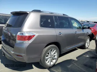 2013 Toyota Highlander Hybrid Limited with VIN JTEDC3EH5D2011963, listed as a Copart auction lot 72284334 with 150,804 mi miles and Salvage Title. Bid and sale history available at carsss.com. Image 3.