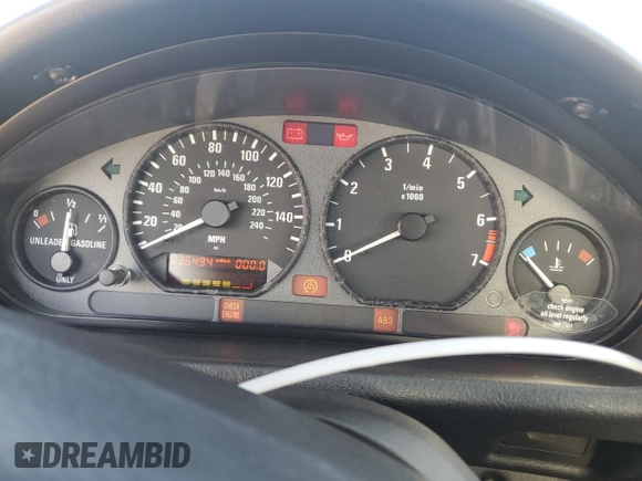 1997 BMW 3 Series 2.8L with VIN 4USCJ3326VLC03230, listed as a Copart auction lot 78625494 with 36,494 mi miles and Salvage Title. Bid and sale history available at carsss.com. Image 9.