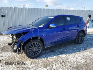 2022 Acura RDX PMC Edition with VIN 5J8TC2H87NL016424, listed as a Copart auction lot 42039095 with 59,487 mi miles and Salvage Title. Bid and sale history available at carsss.com. Image 1.