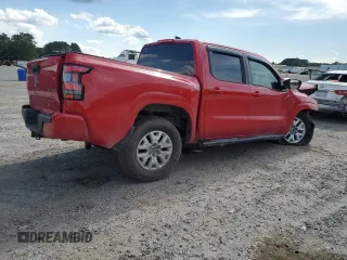 2022 Nissan Frontier SV with VIN 1N6ED1EK0NN687174, listed as a Copart auction lot 61204105 with Not provided miles and Salvage title. Bid and sale history available at DreamBid. Image 3.