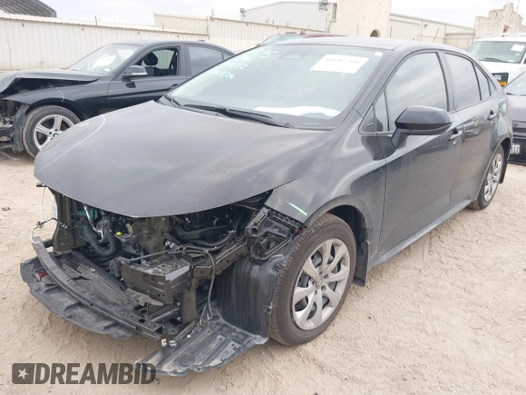 2025 Toyota Corolla LE with VIN 5YFB4MDE3SP252974, listed as a IAAI auction lot 41687266 with 3,392 mi miles. Bid and sale history available at carsss.com. Image 18.