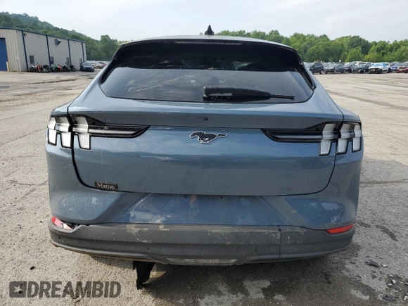 2024 Ford Mustang Mach-E Select with VIN 3FMTK1R42RMA21117, listed as a Copart auction lot 60095535 with 5,105 mi miles and Salvage title. Bid and sale history available at DreamBid. Image 6.