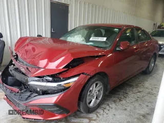 2024 Hyundai Elantra SE with VIN KMHLL4DG8RU731845, listed as a Copart auction lot 80698104 with 12,580 mi miles and Salvage title. Bid and sale history available at DreamBid. Image 1.
