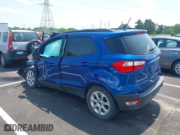 2018 Ford EcoSport SE with VIN MAJ3P1TE4JC242494, listed as a IAAI auction lot 42380813 with Not provided miles and . Bid and sale history available at DreamBid. Image 13.