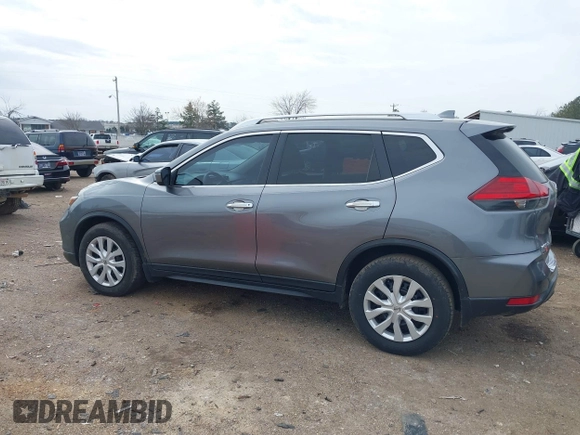 2017 Nissan Rogue S with VIN KNMAT2MT5HP539048, listed as a IAAI auction lot 41515410 with 238,386 mi miles and . Bid and sale history available at DreamBid. Image 14.