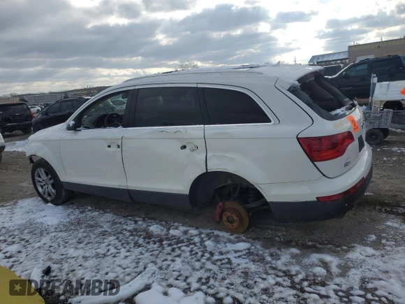 2009 Audi Q7 with VIN WA1AY74LX9D004471, listed as a Copart auction lot 82688704 with 146,870 mi miles and Salvage Title. Bid and sale history available at carsss.com. Image 2.