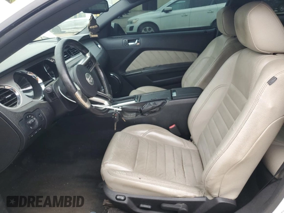 2012 Ford Mustang Premium with VIN 1ZVBP8AM9C5226403, listed as a Copart auction lot 58818235 with 234,883 mi miles and Clean title. Bid and sale history available at DreamBid. Image 7.
