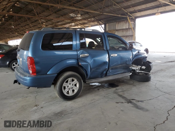 2004 Dodge Durango SXT with VIN 1D4HD38NX4F228280, listed as a Copart auction lot 64987365 with Not provided miles and Salvage title. Bid and sale history available at DreamBid. Image 3.
