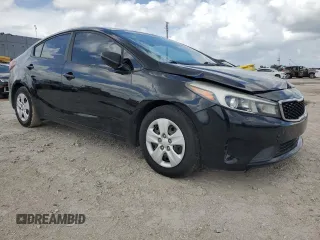 2017 Kia Forte LX with VIN 3KPFK4A71HE018534, listed as a Copart auction lot 52582815 with 112,516 mi miles and Salvage Title. Bid and sale history available at carsss.com. Image 4.