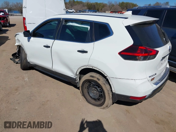 2018 Nissan Rogue SV with VIN KNMAT2MT0JP544129, listed as a IAAI auction lot 41706214 with 126,315 mi miles and . Bid and sale history available at DreamBid. Image 3.
