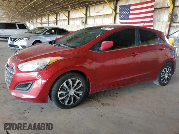 2017 Hyundai Elantra GT with VIN KMHD35LH8HU379997, listed as a Copart auction lot 53012415 with 138,193 mi miles and Clean Title. Bid and sale history available at carsss.com. Image 1.
