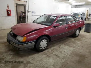 1989 Ford Taurus z VIN 1FABP50U0KG204981, wystawiony jako Copart lot #43872355 z przebiegiem 56 250 mil mil oraz Czysty tytuł • Clean title. Historia ofert i sprzedaży dostępna na DreamBid. Obrazek 1.