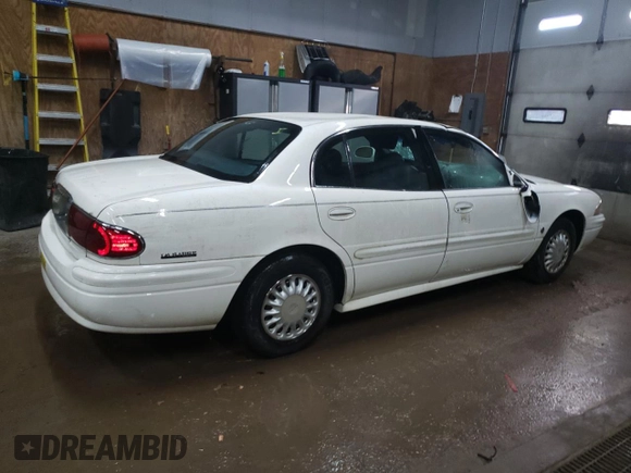 2001 Buick LeSabre Custom with VIN 1G4HP54K614263557, listed as a Copart auction lot 53827995 with 215,976 mi miles and Clean Title. Bid and sale history available at carsss.com. Image 3.