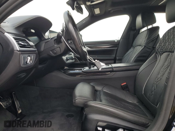 2022 BMW 7 Series 750i xDrive with VIN WBA7U2C08NCJ21887, listed as a Copart auction lot 86499504 with Not provided miles and Non repairable. Bid and sale history available at DreamBid. Image 8.