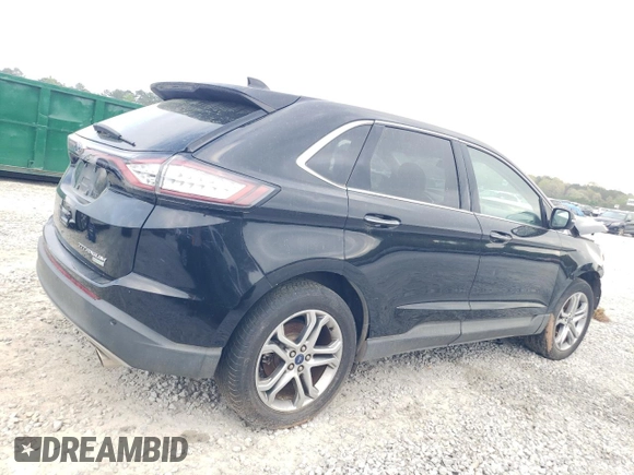 2016 Ford Edge Titanium with VIN 2FMPK3K9XGBB50952, listed as a Copart auction lot 51836585 with 135,940 mi miles and Clean Title. Bid and sale history available at carsss.com. Image 3.