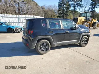 2020 Jeep Renegade Sport with VIN ZACNJAAB2LPL66157, listed as a Copart auction lot 87719715 with 150,541 mi miles and Salvage Title. Bid and sale history available at DreamBid. Image 3.