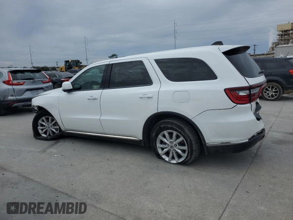 2021 Dodge Durango SXT with VIN 1C4RDHAG9MC519428, listed as a Copart auction lot 87806235 with 68,714 mi miles and Salvage title. Bid and sale history available at DreamBid. Image 2.