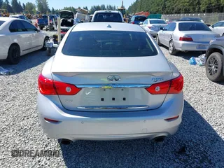 2017 Infiniti Q50 Premium with VIN JN1EV7AR8HM841827, listed as a IAAI auction lot 42663637 with 55,510 mi miles and . Bid and sale history available at DreamBid. Image 16.