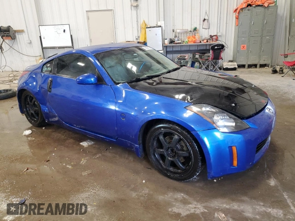 2004 Nissan 350Z Touring with VIN JN1AZ34E64T062723, listed as a Copart auction lot 78835154 with 205,459 mi miles and Clean Title. Bid and sale history available at carsss.com. Image 4.