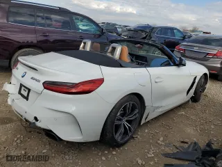 2020 BMW Z4 sDriveM40i with VIN WBAHF9C04LWW37893, listed as a Copart auction lot 81354513 with 0 mi miles. Bid and sale history available at carsss.com. Image 3.