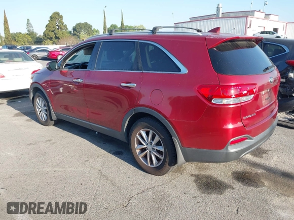 2017 Kia Sorento LX with VIN 5XYPG4A37HG220672, listed as a IAAI auction lot 41949310 with 196,269 mi miles. Bid and sale history available at carsss.com. Image 3.