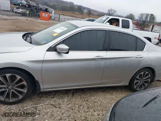 2014 Honda Accord Sedan Sport with VIN 1HGCR2F56EA231019, listed as a IAAI auction lot 41407505 with 134,273 mi miles. Bid and sale history available at carsss.com. Image 14.