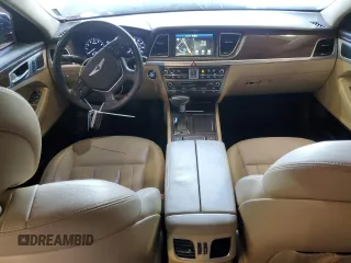 2018 Genesis G80 3.8L with VIN KMHGN4JE4JU238540, listed as a Copart auction lot 59391074 with 63,341 mi miles and Salvage Title. Bid and sale history available at carsss.com. Image 8.