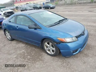 2008 Honda Civic Cpe EX with VIN 2HGFG12868H555929, listed as a IAAI auction lot 42073181 with 131,450 mi miles. Bid and sale history available at carsss.com. Image 1.