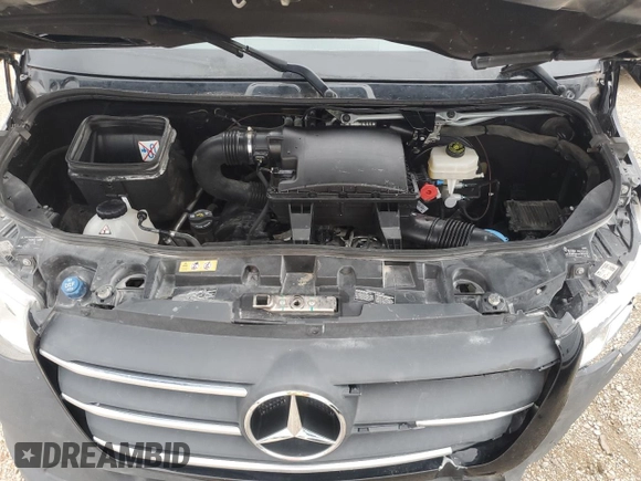 2022 Mercedes-Benz Sprinter with VIN W1Y5ECHY8NT114347, listed as a Copart auction lot 45167685 with 71,625 mi miles and Salvage Title. Bid and sale history available at DreamBid. Image 11.