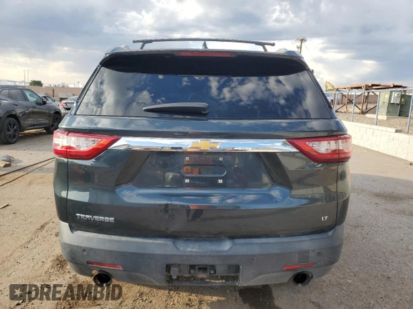 2018 Chevrolet Traverse LT Cloth с VIN 1GNERGKWXJJ264125, выставлен на аукционе Copart как лот 59966105 с пробегом 86 996 миль миль и Списание • Salvage title. История ставок и продаж доступна на DreamBid. Изображение 6.