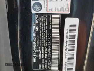 2017 Mercedes-Benz SLC 300 z VIN WDDPK3JA9HF130892, wystawiony jako Copart lot #71975454 z przebiegiem 60 190 mil mil oraz Szkody całkowita. Historia ofert i sprzedaży dostępna na DreamBid. Obrazek 12.