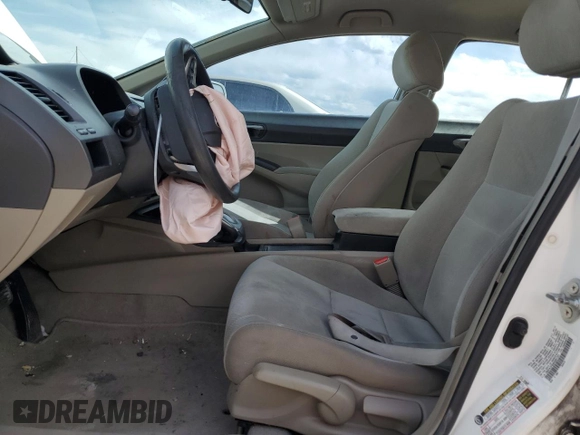2010 Honda Civic LX with VIN 19XFA1F53AE061741, listed as a Copart auction lot 54627295 with 237,104 mi miles and Salvage Title. Bid and sale history available at DreamBid. Image 7.