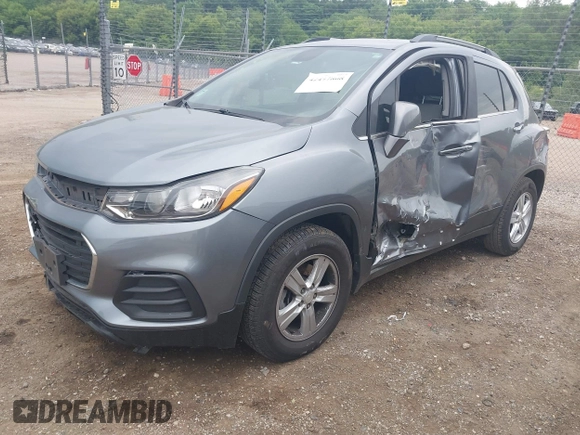 2020 Chevrolet Trax LT with VIN 3GNCJLSB9LL302685, listed as a IAAI auction lot 42497808 with 38,089 mi miles and . Bid and sale history available at DreamBid. Image 17.