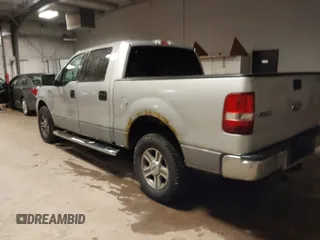 2008 Ford F-150 XL with VIN 1FTRW14W48FB75158, listed as a IAAI auction lot 41759550 with 289,225 mi miles. Bid and sale history available at carsss.com. Image 3.