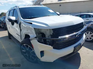 2023 Chevrolet Suburban RST with VIN 1GNSKEKLXPR236014, listed as a IAAI auction lot 41736355 with 62,279 mi miles. Bid and sale history available at carsss.com. Image 1.