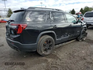 2021 GMC Acadia AT4 with VIN 1GKKNLLS9MZ184594, listed as a Copart auction lot 83914744 with 62,706 mi miles and Salvage Title. Bid and sale history available at carsss.com. Image 3.