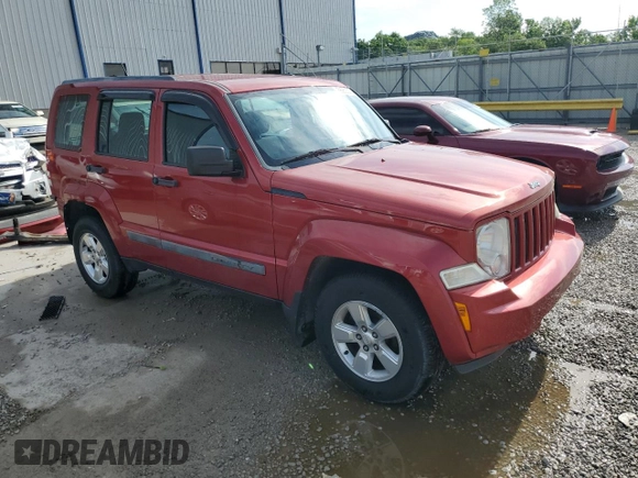 2010 Jeep Liberty Sport with VIN 1J4PN2GK8AW167864, listed as a Copart auction lot 56660525 with 163,332 mi miles and Salvage title. Bid and sale history available at DreamBid. Image 4.