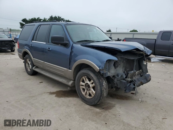 2003 Ford Expedition Eddie Bauer with VIN 1FMFU17L43LC21054, listed as a Copart auction lot 54883385 with Not provided miles and Salvage title. Bid and sale history available at DreamBid. Image 4.